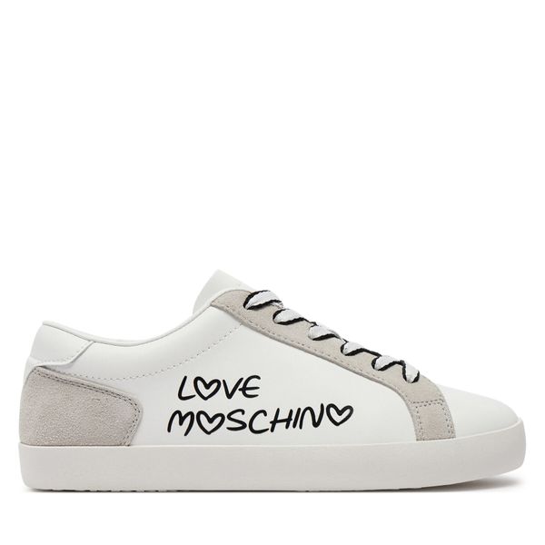 LOVE MOSCHINO Tenisice LOVE MOSCHINO JA15512G0IIAC10A Bianco Nero