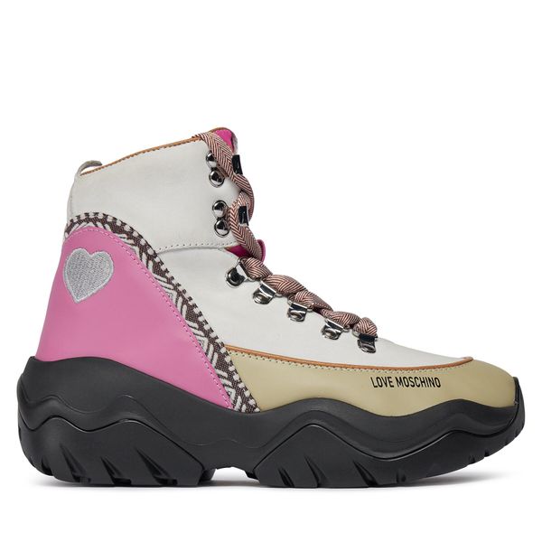 LOVE MOSCHINO Tenisice LOVE MOSCHINO JA15744G0HIP312A Mix Offw/Fux/Perl