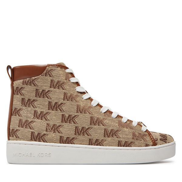 MICHAEL Michael Kors Tenisice MICHAEL Michael Kors Edie High Top 43S3NVFE1Y Beige/Ebony