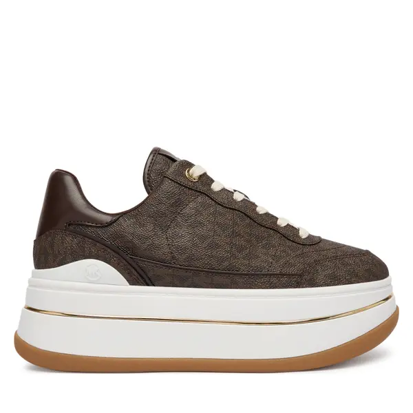 MICHAEL Michael Kors Tenisice MICHAEL Michael Kors Hayes 43S5HYFS2B Smeđa