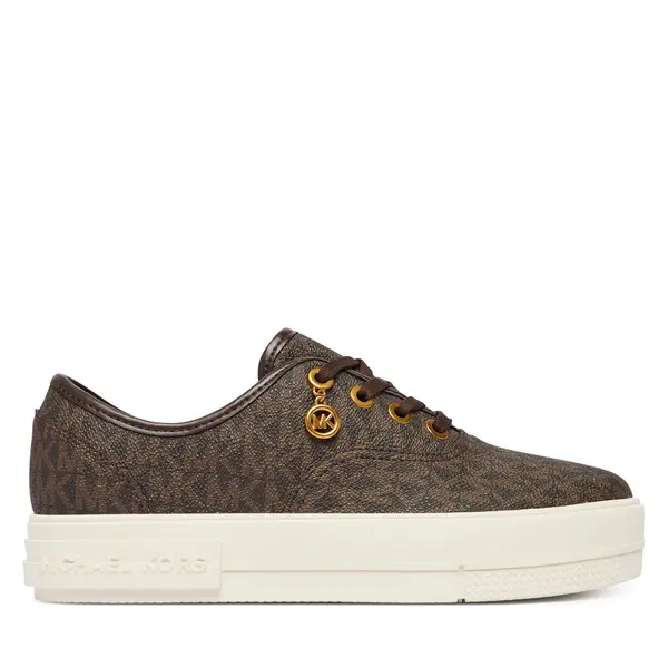 MICHAEL Michael Kors Tenisice MICHAEL Michael Kors Lindsey 43T6LDFS1B Smeđa