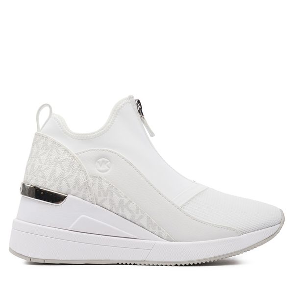 MICHAEL Michael Kors Tenisice MICHAEL Michael Kors Spencer Wedge Trainer Bright Wht