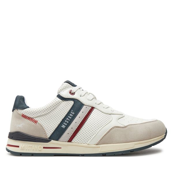 Mustang Tenisice Mustang 4154318 Beige/Weiß 041