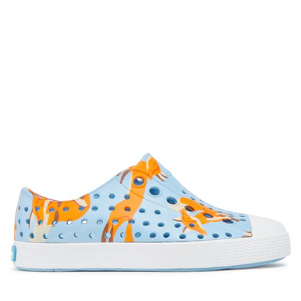 Native Tenisice Native Jefferson Print 13100101-4974 Sky Blue/Shell White/Foxtrot