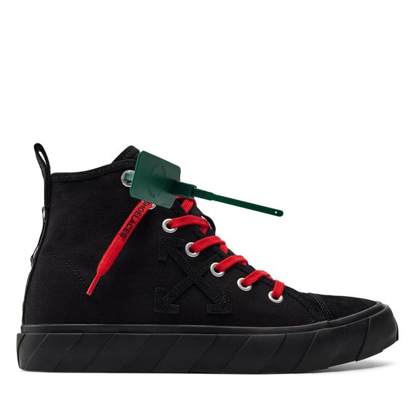 Off-White Tenisice Off-White Mid Top Vulcanized Canvas IA119S22LEA0011010 Black