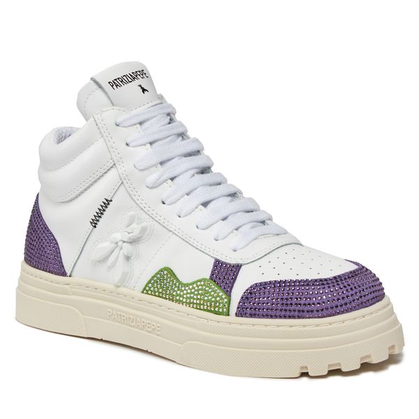 Patrizia Pepe Tenisice Patrizia Pepe 2Z0081/V021-J3Z8 White/Crystal Violet