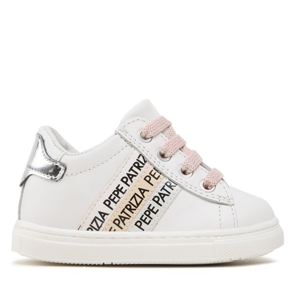 Patrizia Pepe Tenisice Patrizia Pepe JP122.27 Bianco/Platino Vitello