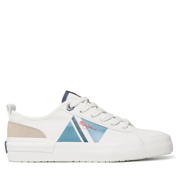 Pepe Jeans Tenisice Pepe Jeans Allen Flag Color PMS30903 White 800