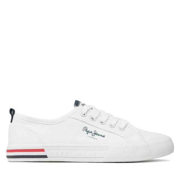 Pepe Jeans Tenisice Pepe Jeans Brady Basic Boy PBS30549 White 800