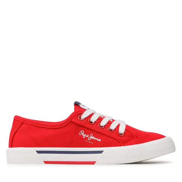 Pepe Jeans Tenisice Pepe Jeans Brady Boy Basic PBS30527 Crvena