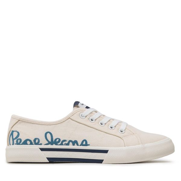 Pepe Jeans Tenisice Pepe Jeans Brady Denim W PLS31438 Factory White 801