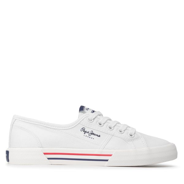 Pepe Jeans Tenisice Pepe Jeans Brady W Basic PLS31287 White 800