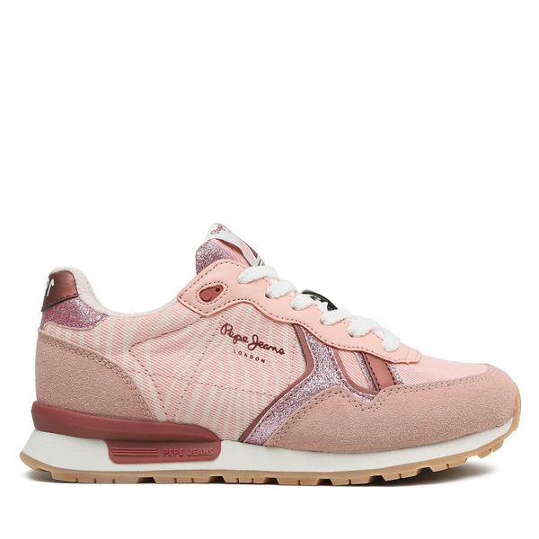 Pepe Jeans Tenisice Pepe Jeans Brit Animal G PGS30574 Mauve Pink 319