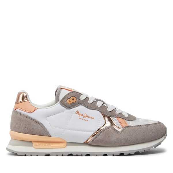 Pepe Jeans Tenisice Pepe Jeans Brit Heritage W PLS31474 Bijela