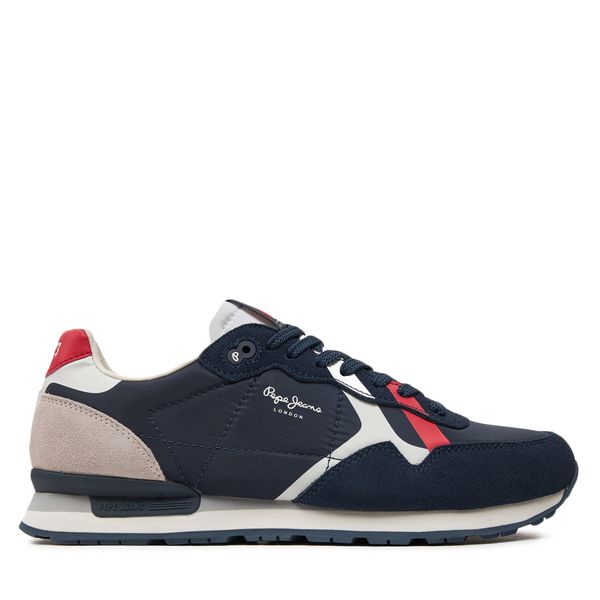 Pepe Jeans Tenisice Pepe Jeans Brit Road M PMS40007 Tamnoplava