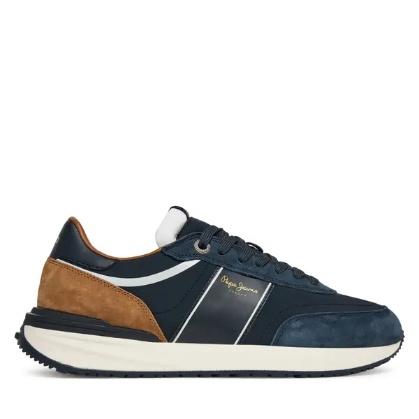 Pepe Jeans Tenisice Pepe Jeans Buster Serie M PMS600008 Tamnoplava
