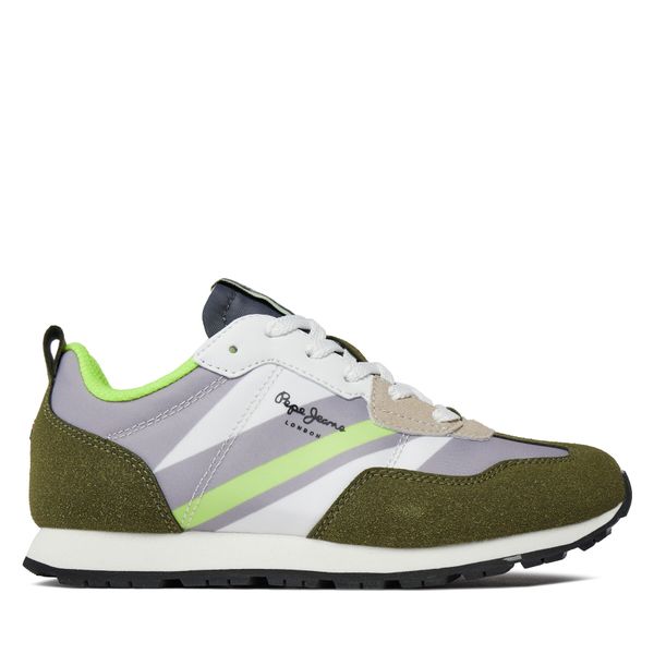 Pepe Jeans Tenisice Pepe Jeans Foster Boy Print PBS30554 Zelena