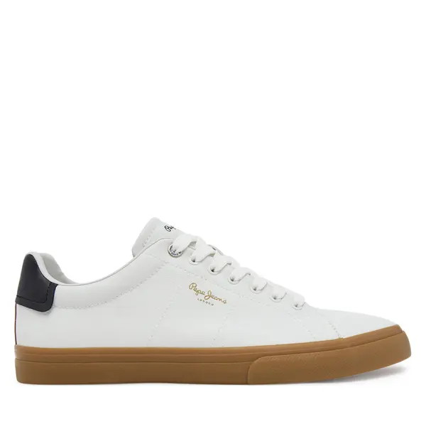 Pepe Jeans Tenisice Pepe Jeans Kenton Base PMS300003 Écru