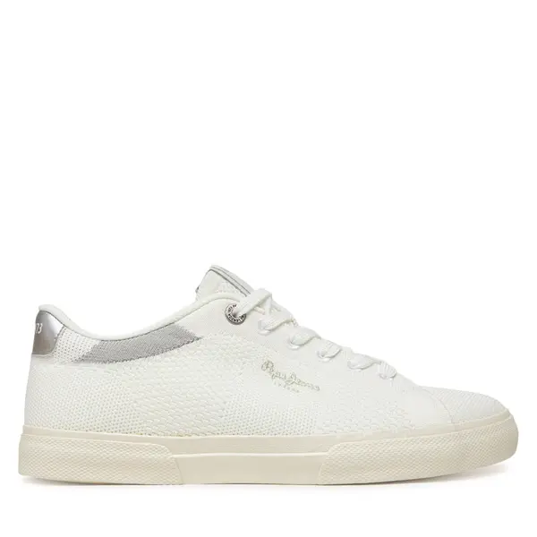 Pepe Jeans Tenisice Pepe Jeans Kenton Knit PLS31601 Bijela