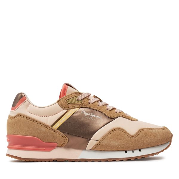 Pepe Jeans Tenisice Pepe Jeans London Glam W PLS40006 Bež