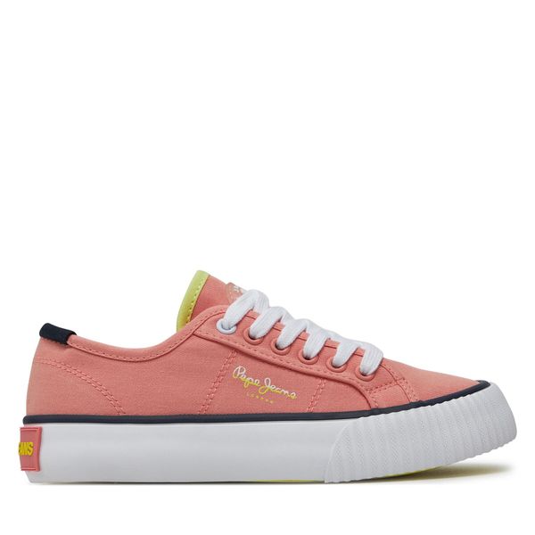 Pepe Jeans Tenisice Pepe Jeans Ottis Basic G PGS30605 Pastel Orange 119