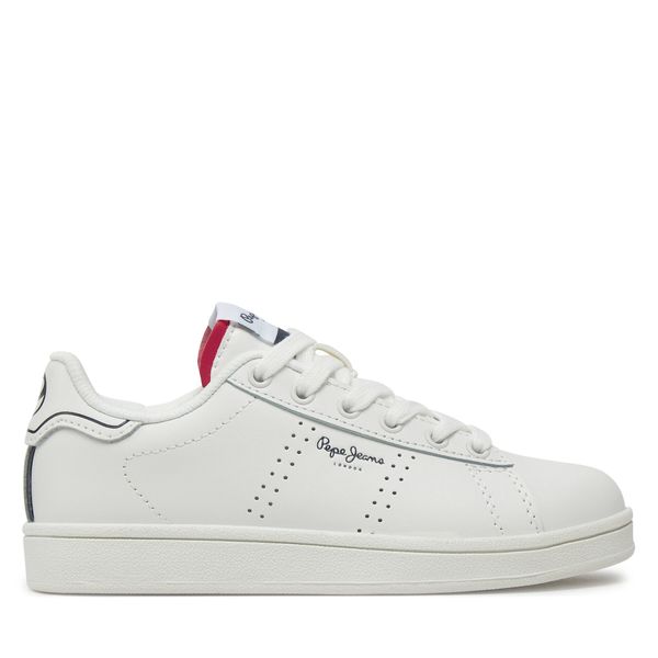 Pepe Jeans Tenisice Pepe Jeans Player Basic B PBS00001 Bijela