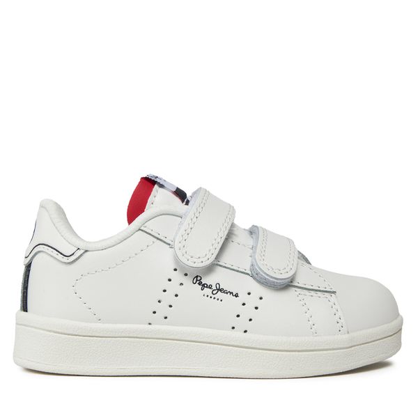 Pepe Jeans Tenisice Pepe Jeans Player Basic Bk PBS00002 White 800