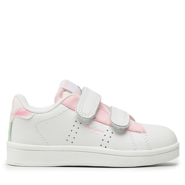 Pepe Jeans Tenisice Pepe Jeans Player Print Gk PGS30581 Bijela