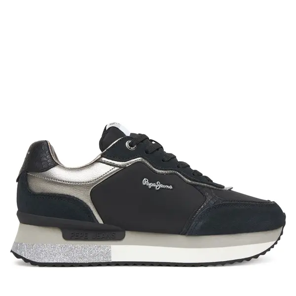 Pepe Jeans Tenisice Pepe Jeans Rusper Glam W PLS600008 Crna
