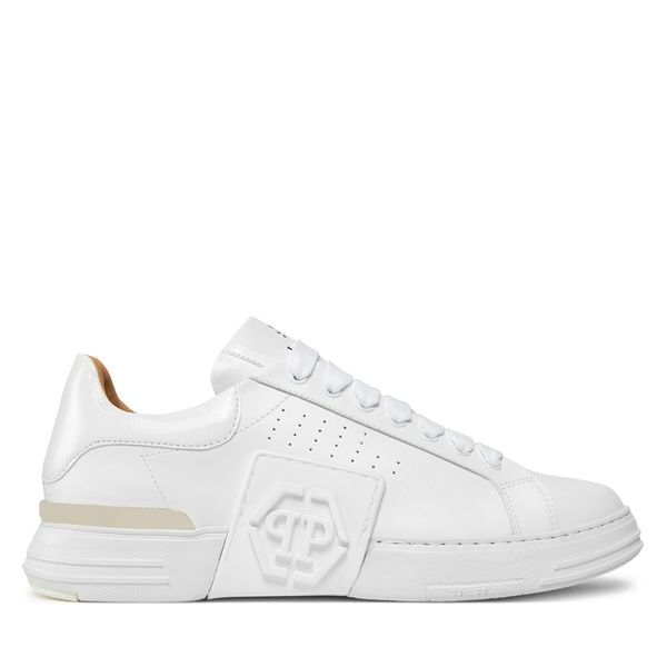 PHILIPP PLEIN Tenisice PHILIPP PLEIN Lo-Top Sneakers FACS USC0474 PLE025N White 01