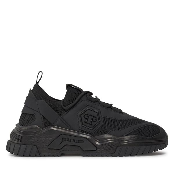 PHILIPP PLEIN Tenisice PHILIPP PLEIN Runner Hexagon PACS USC0399 PTE003N Black/Black 0202