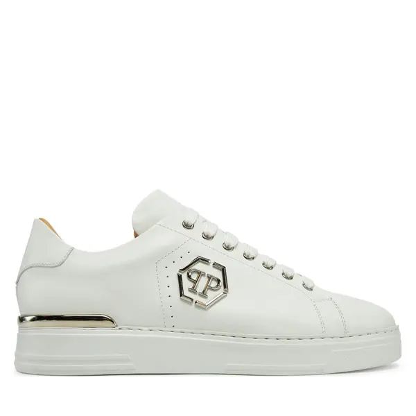 PHILIPP PLEIN Tenisice PHILIPP PLEIN SAES USC0670 PLE010 Bijela