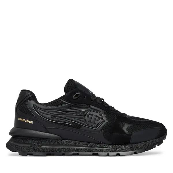 PHILIPP PLEIN Tenisice PHILIPP PLEIN SAFS MSC4074 PLE022N Crna