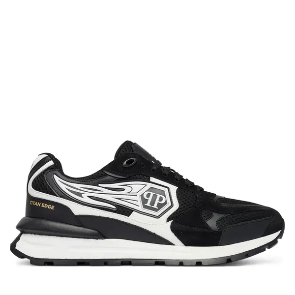 PHILIPP PLEIN Tenisice PHILIPP PLEIN SAFS MSC4074 PLE022N Crna