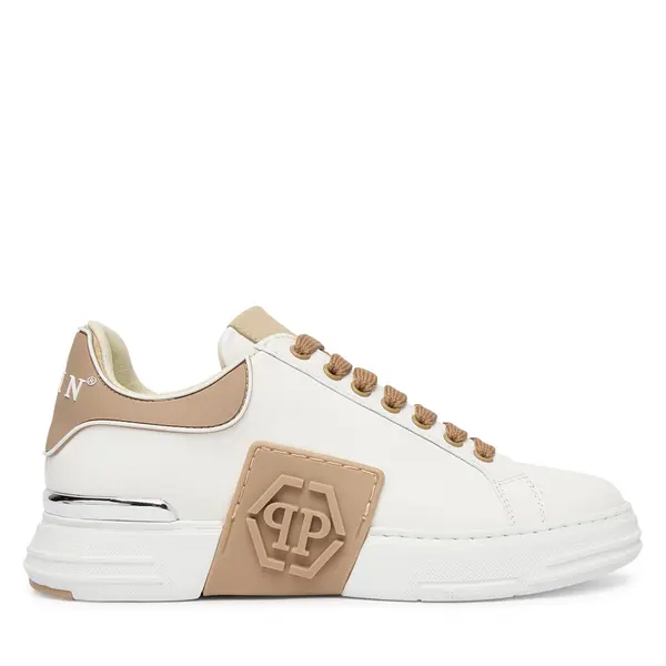 PHILIPP PLEIN Tenisice PHILIPP PLEIN SAFS USC0904 PLE005N Bijela