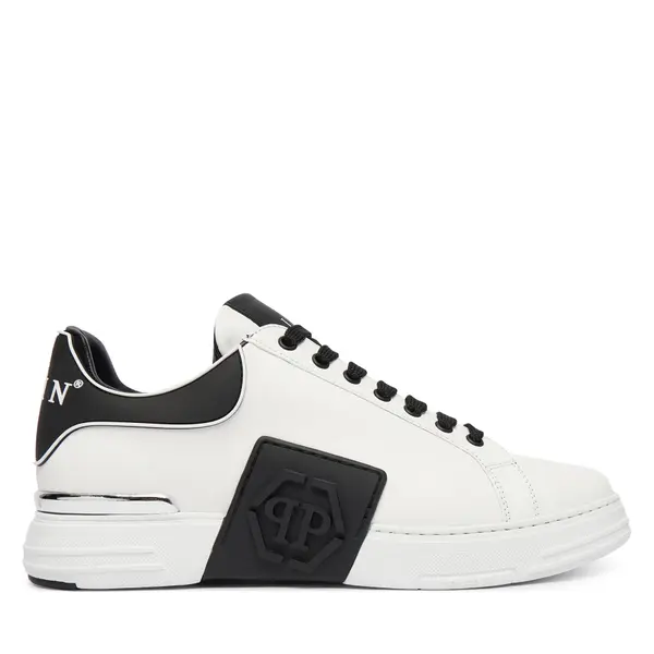 PHILIPP PLEIN Tenisice PHILIPP PLEIN SAFS USC0904 PLE005N Bijela