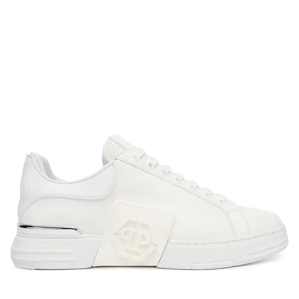 PHILIPP PLEIN Tenisice PHILIPP PLEIN SAFS USC0904 PLE005N Bijela