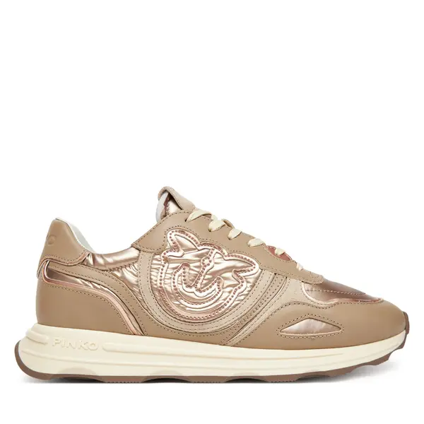 pinko Tenisice PINKO Zoe 01 SS0087P023 Bež