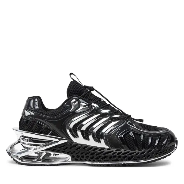 Plein Sport Tenisice Plein Sport FACS USC0434 STE003N Crna