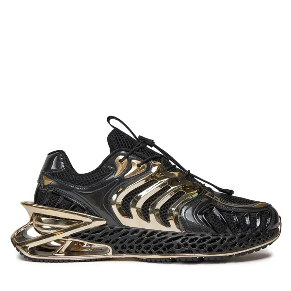 Plein Sport Tenisice Plein Sport The Thunder Stroke Gen.X.02. FACS USC0434 STE003N Crna