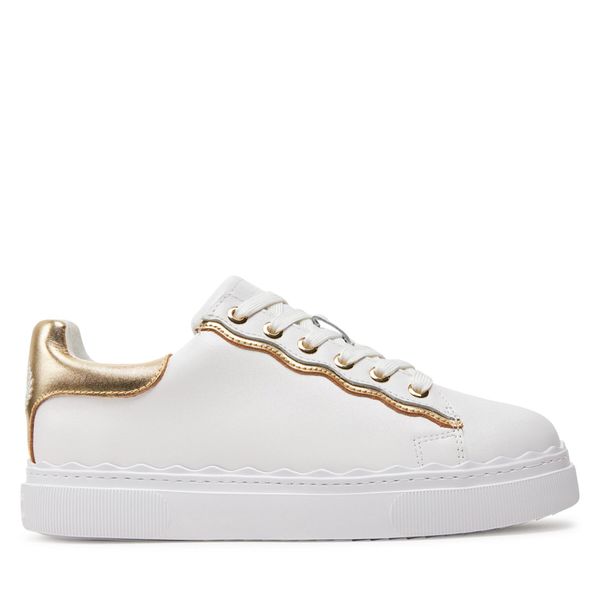 Pollini Tenisice Pollini SA15053G1IXE310B Bia/Lam.Oro