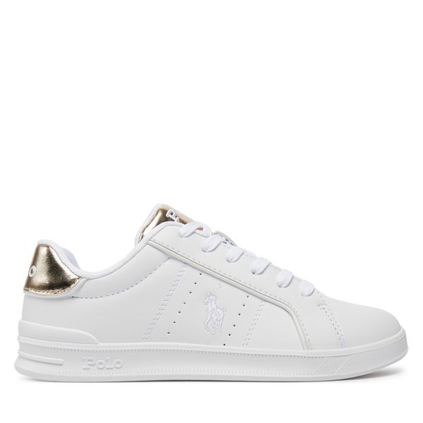 Polo Ralph Lauren Tenisice Polo Ralph Lauren RL00591100 J White Smooth/Gold Metallic W/ White Pp