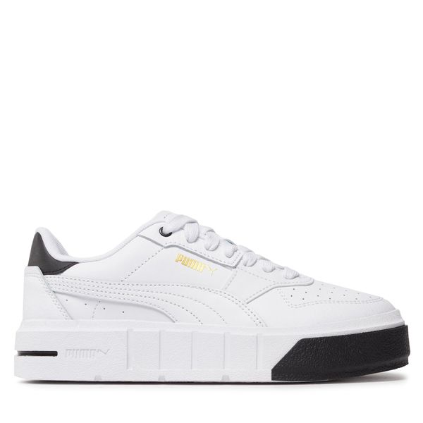 Puma Tenisice Puma Cali Court Lth Jr 394384 01 Puma White-Puma Black