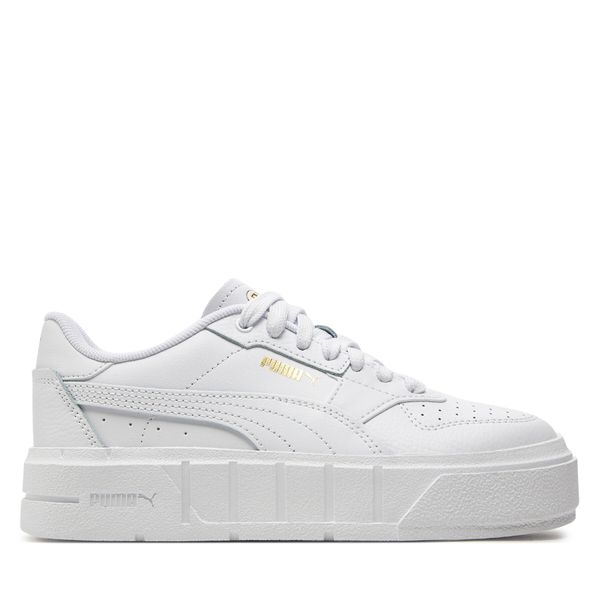 Puma Tenisice Puma Cali Court Lth Jr 394384-03 Puma White/Puma Gold