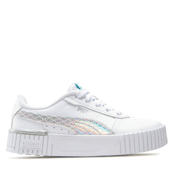 Puma Tenisice Puma Carina 2.0 Mermaid Ps 389743 01 Puma White/Hero Blue/Silver