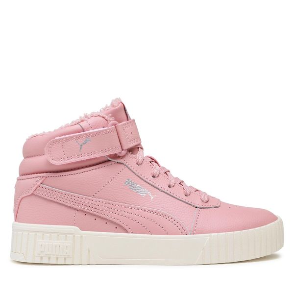 Puma Tenisice Puma Carina 2.0 Mid WTR Jr 387380 03 Future Pink-Puma Silver-Alpine Snow