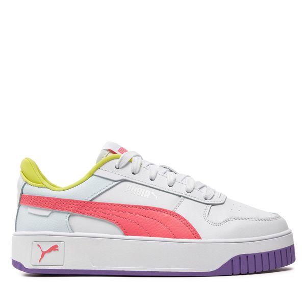 Puma Tenisice Puma Carina Street Jr 393846-09 Puma White/Passionfruit/Puma Silver