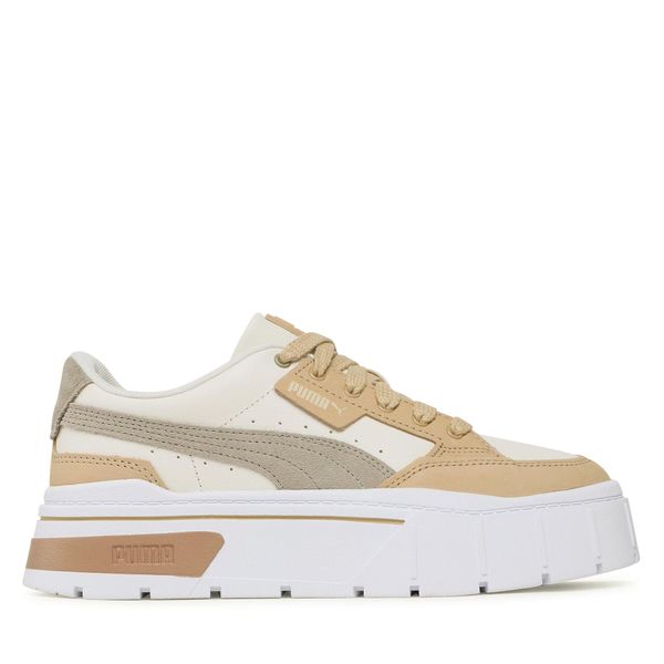 Puma Tenisice Puma Mayze Stack Luxe Wns 389853 02 Whisper White/Paite Khaki