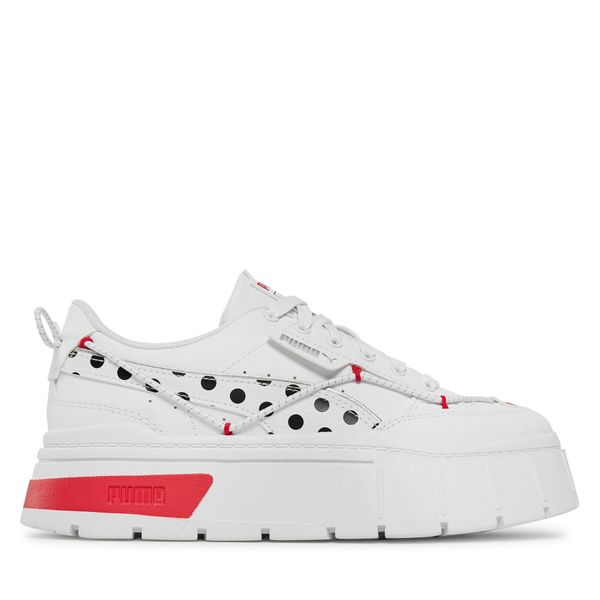 Puma Tenisice Puma Mayze Stack Miraculous Jr 393906 02 Puma White/Puma Red