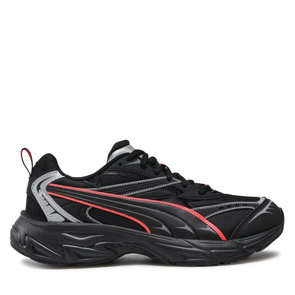 Puma Tenisice Puma Morphic Reflective 393646 01 Puma Black/Fiery Coral